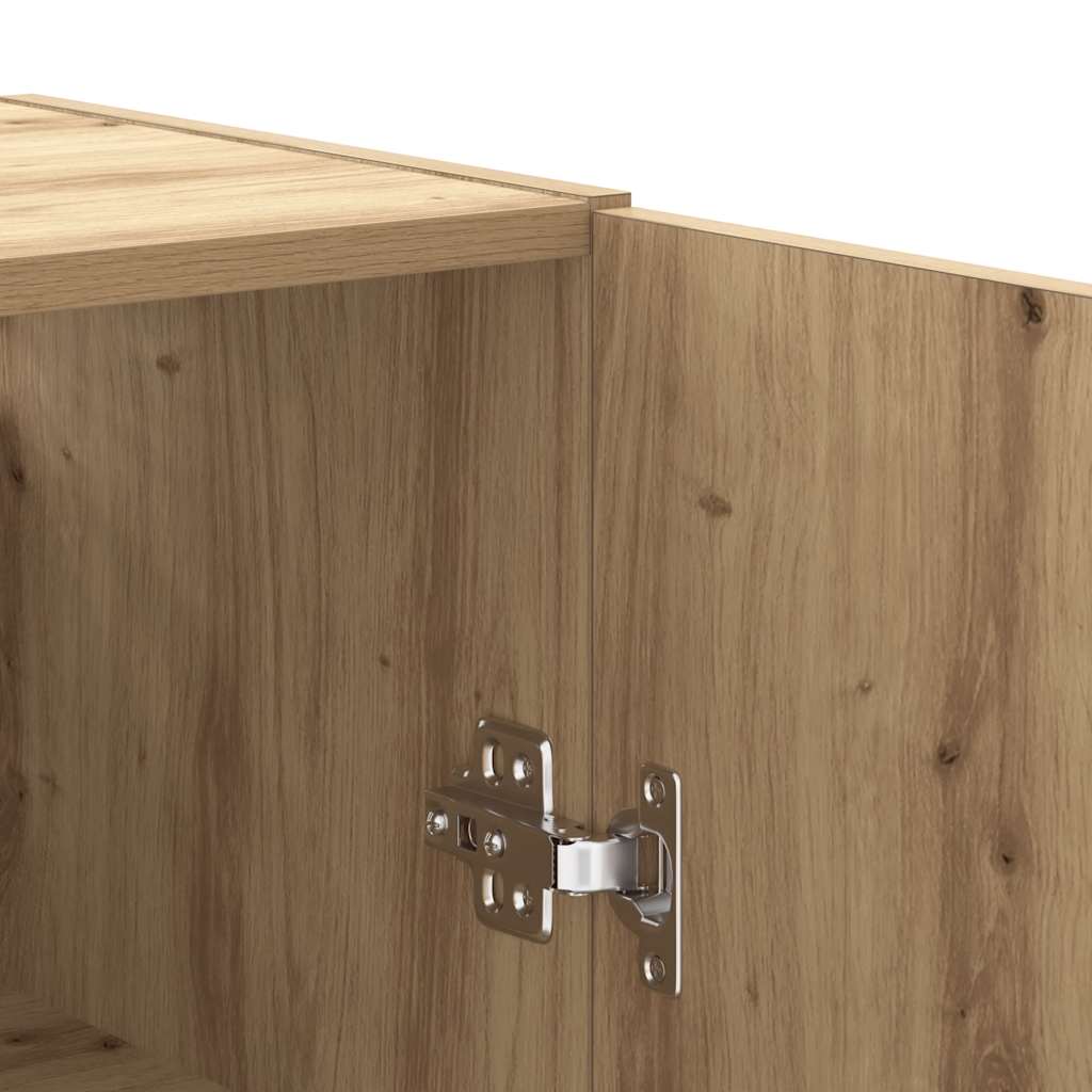 Wall Mounted Cabinet Artisan Oak 69.5x34x90 cm